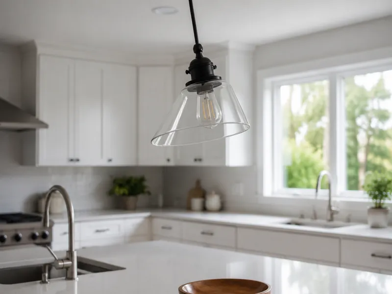 Light fixture hanging loose