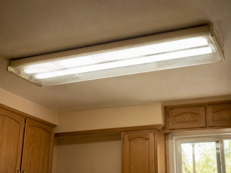 Buzzing light fixture