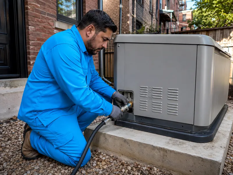 Generator installation