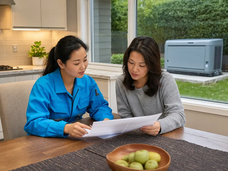 Generator permit assistance