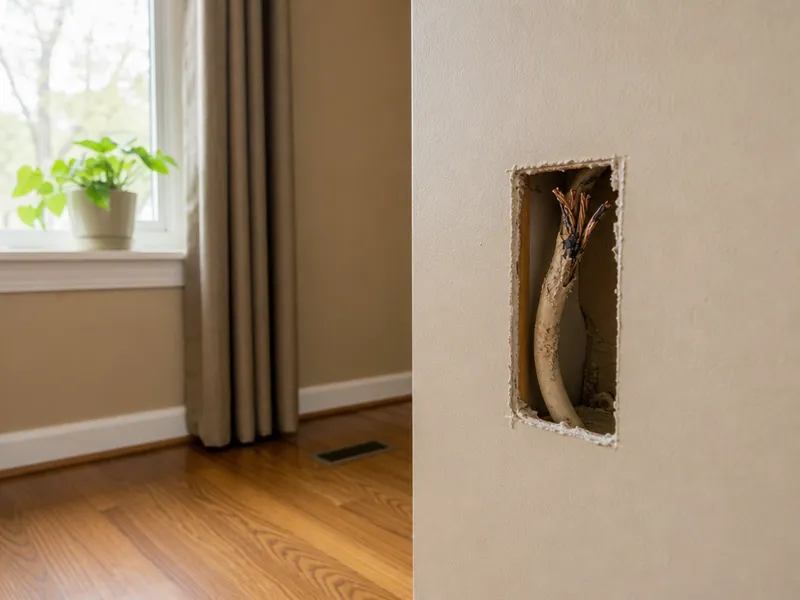 Manhattan apartment, rodent damage