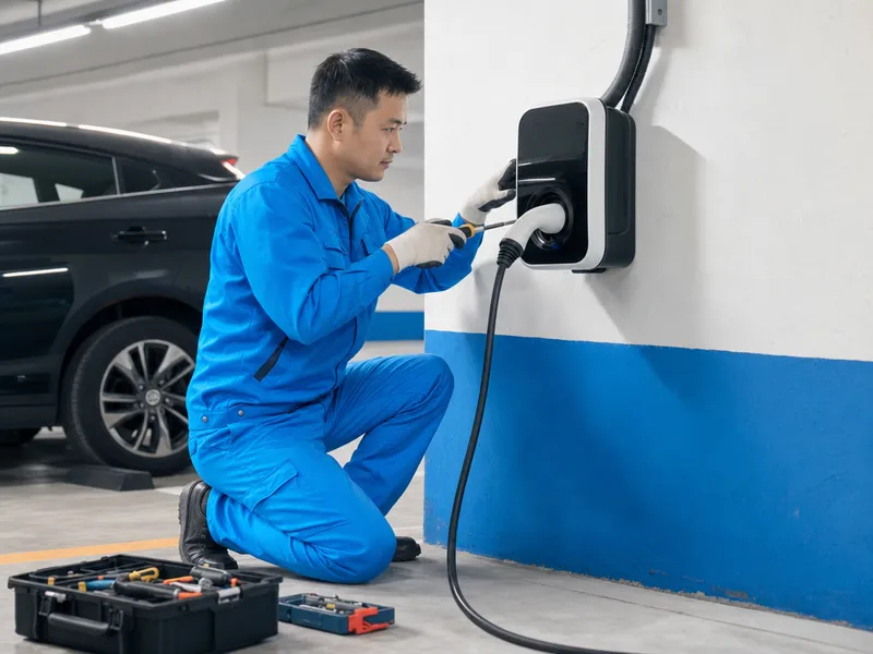 EV charger installation
