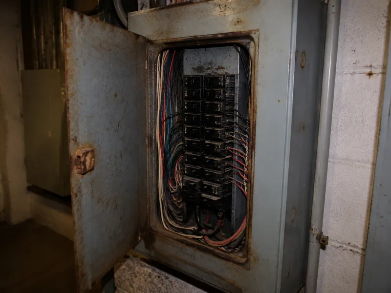 Burning smell from panel