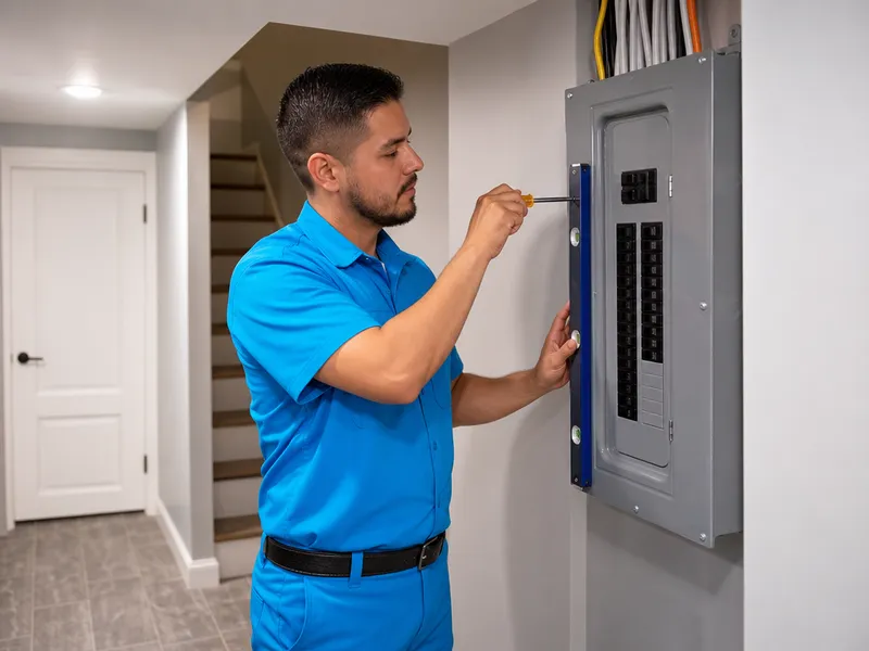 Subpanel installation