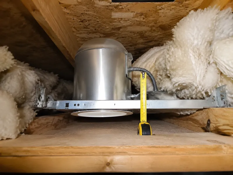 Non-IC rated housing