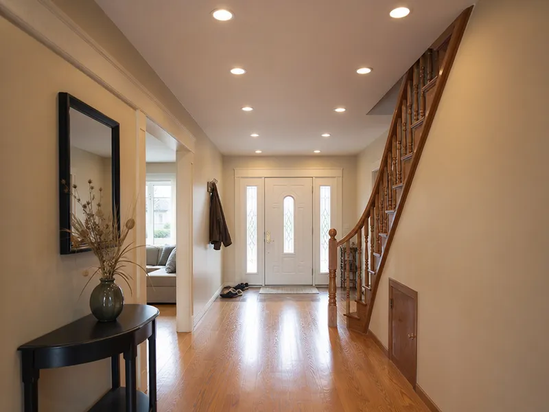 Hallway and foyer, Staten Island