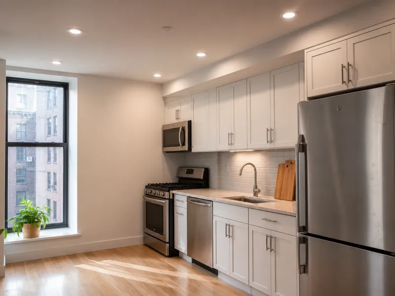 Manhattan apartment kitchen