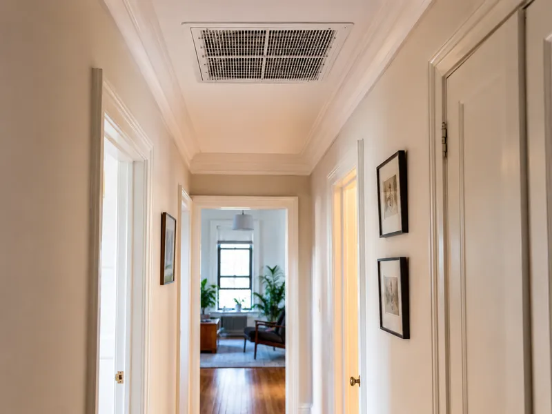 Whole house fan (ceiling-mounted)