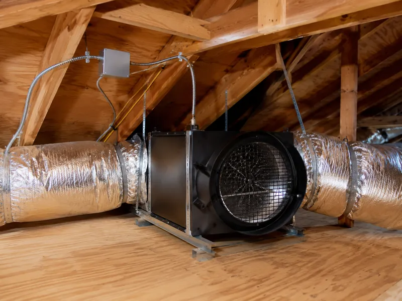 QuietCool whole house fan