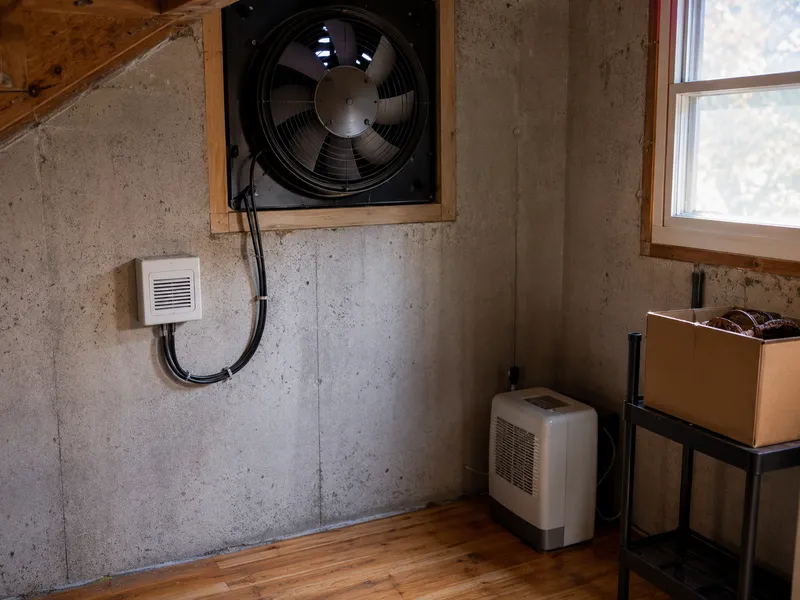 Queens basement attic