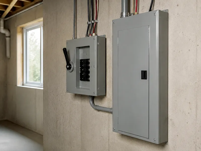 Manual Transfer Switch Install