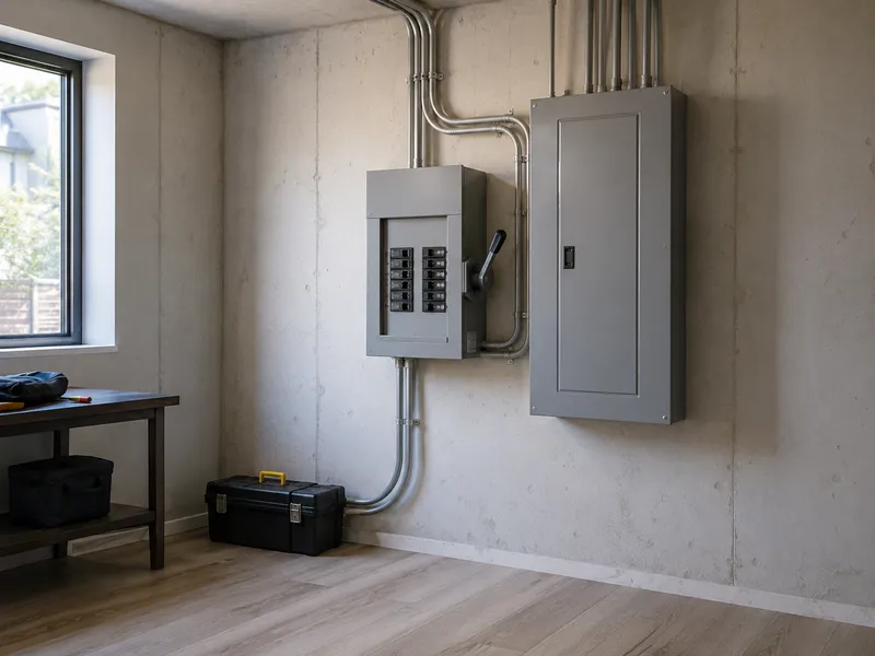 Manual transfer switch