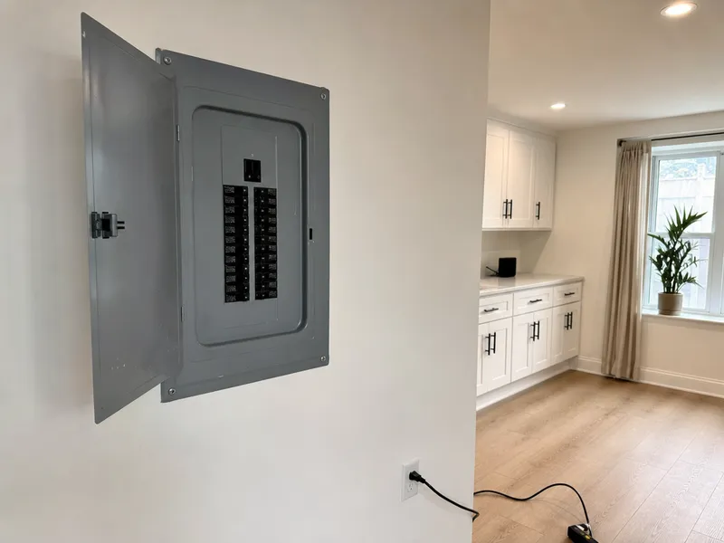 Queens home addition, subpanel