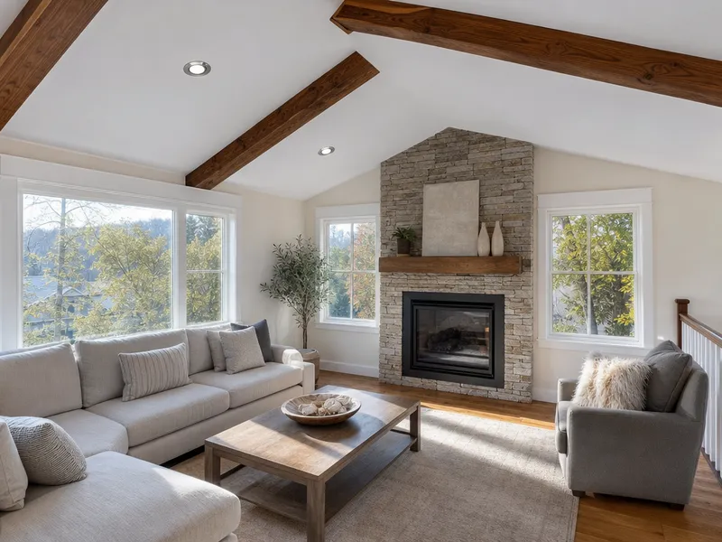 Sloped ceiling housings
