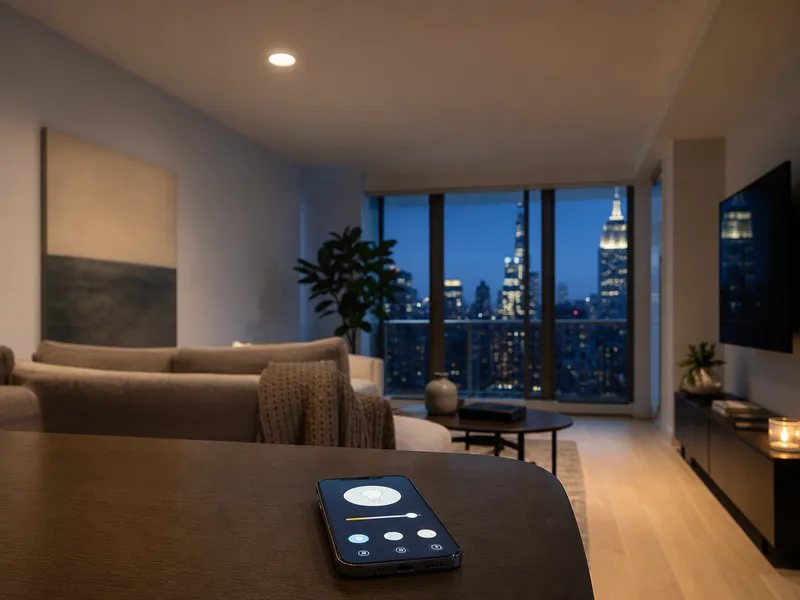 Smart recessed lights