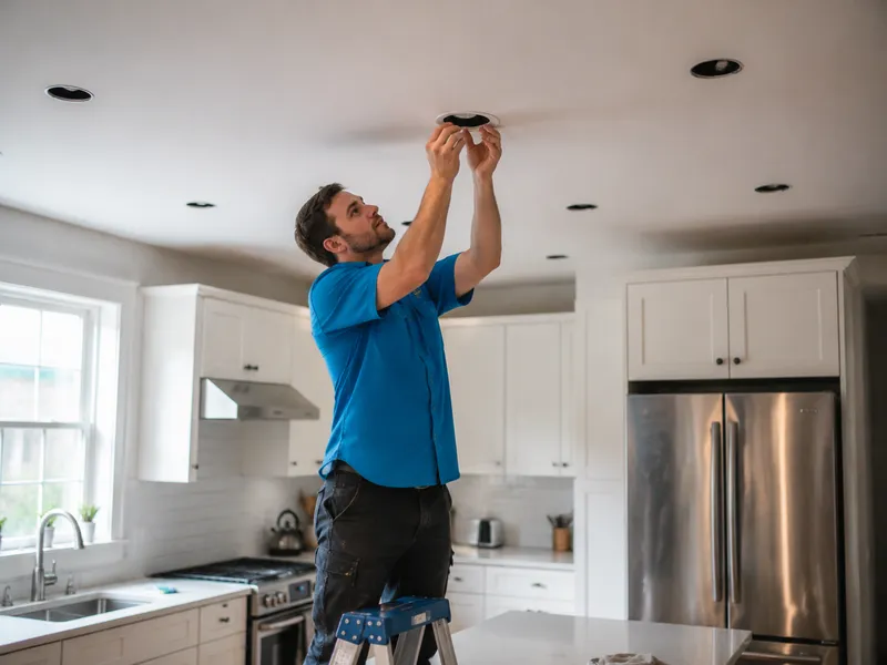 8 new construction housings with dimmers