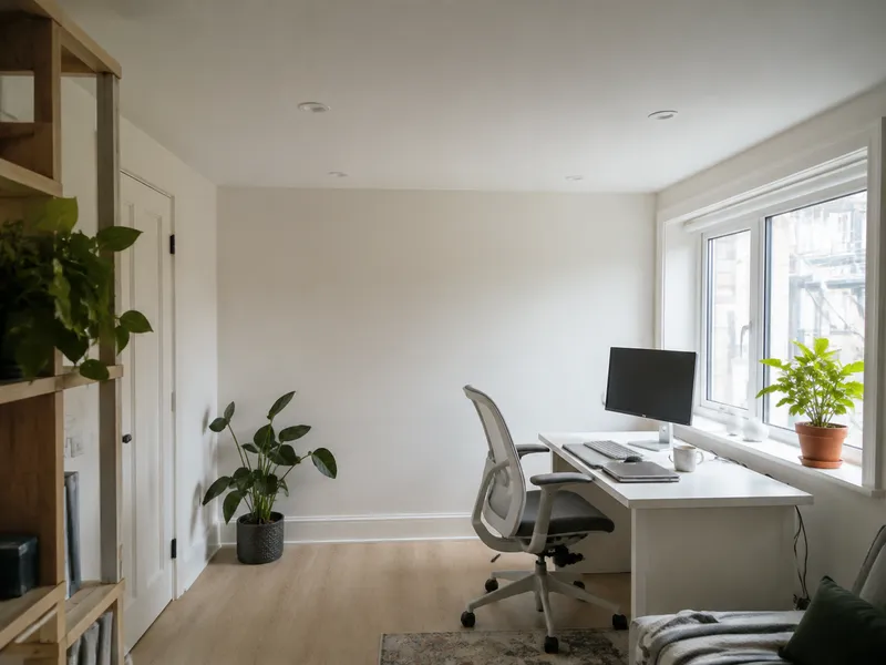 4 shallow housings for low-profile ceiling