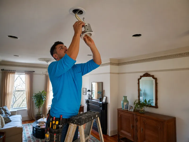 6 smart recessed lights with voice control