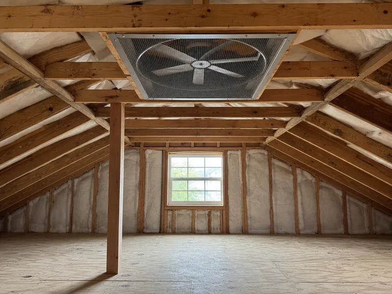 Whole-house fan