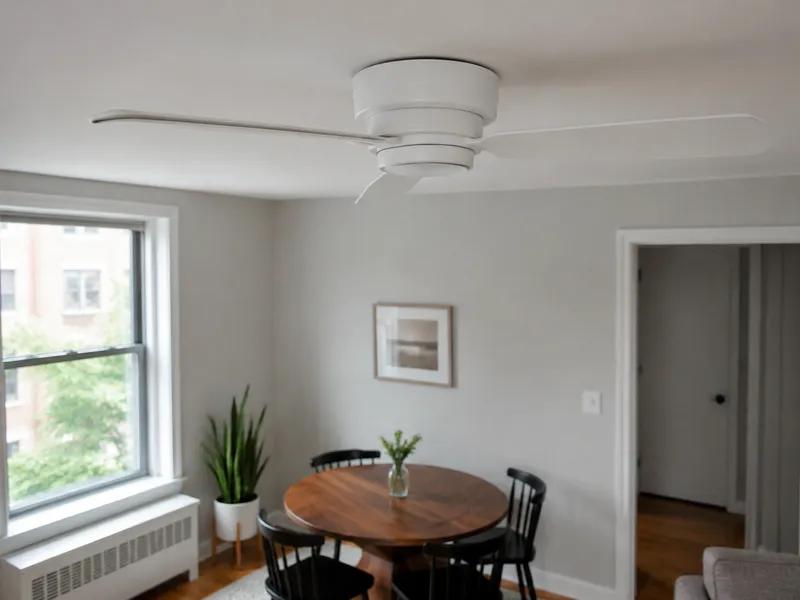 Queens apartment with low ceilings