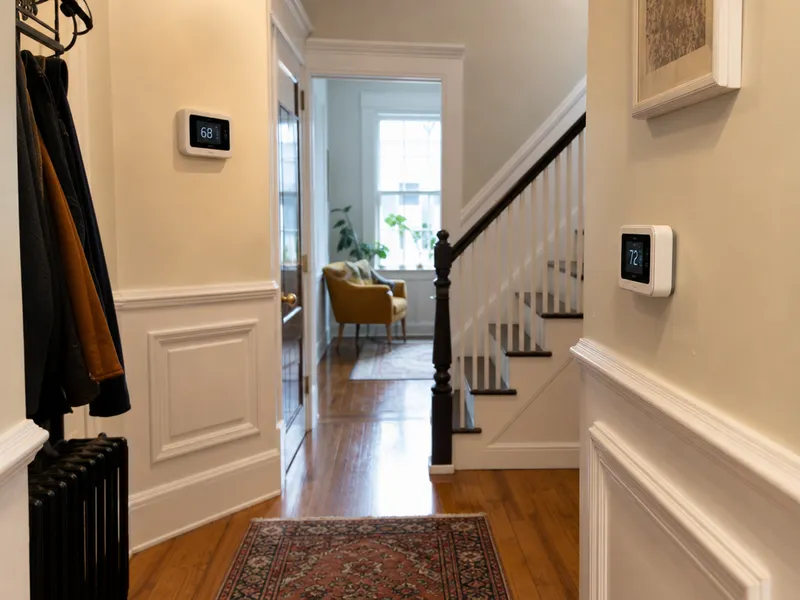 Zoned system, Manhattan townhouse