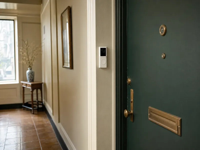 Ring doorbell in a Manhattan co-op