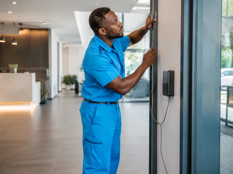Access control cabling