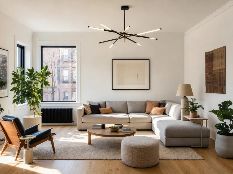 Modern chandelier