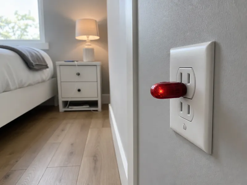 Single-pole switch, Queens living room
