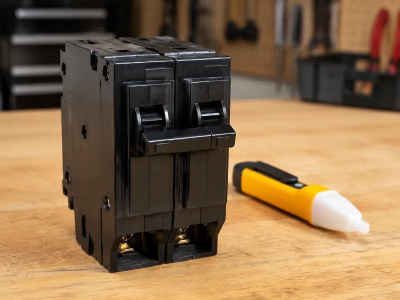 Standard double-pole breaker