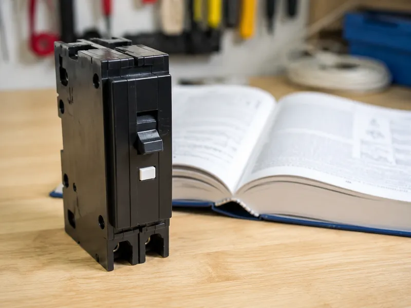 Dual-function AFCI/GFCI breaker