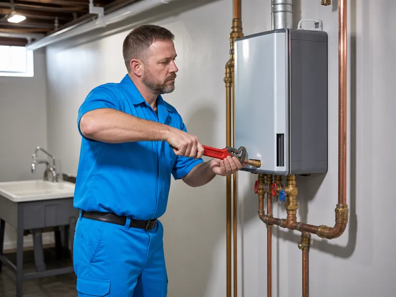 Water heater installation