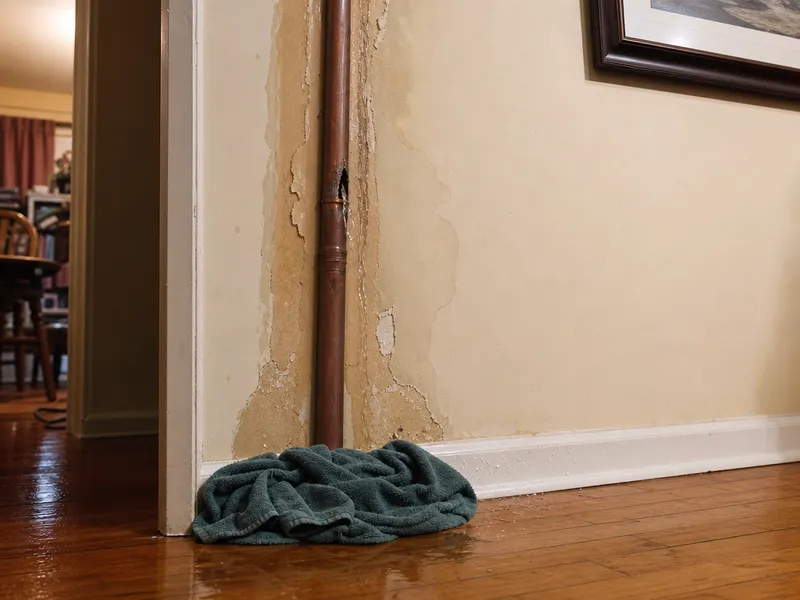 Bronx co-op burst pipe