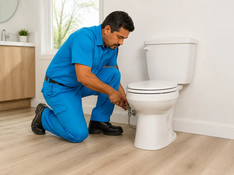 Toilet installation