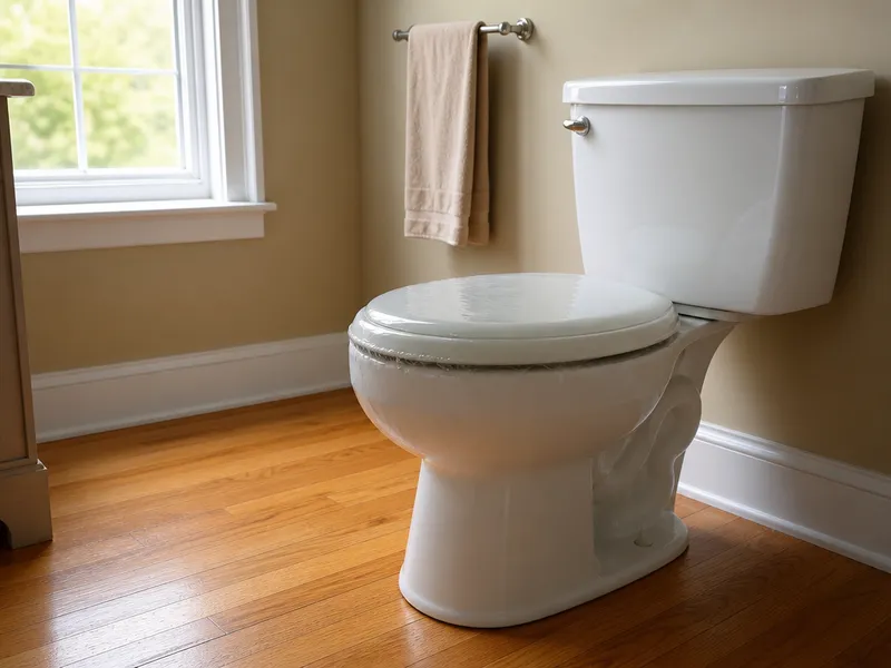 Clogged toilet