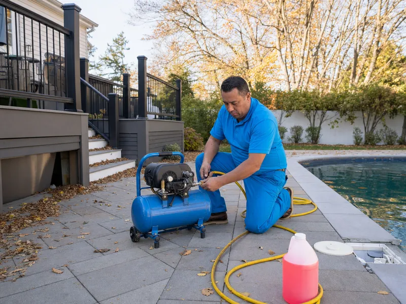 Winterization plumbing, Staten Island