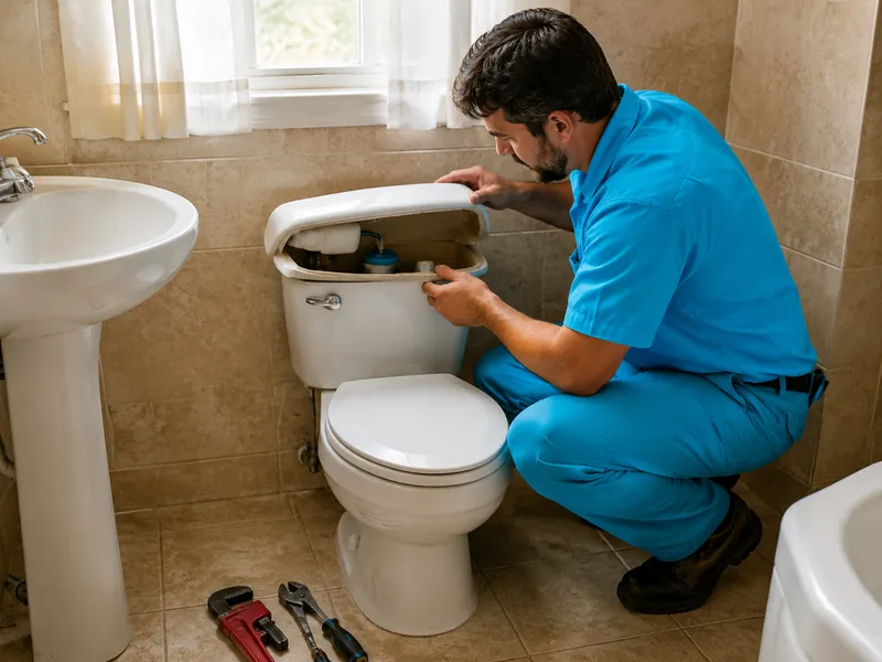 Toilet repair