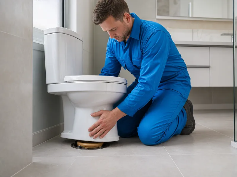 Toilet installation
