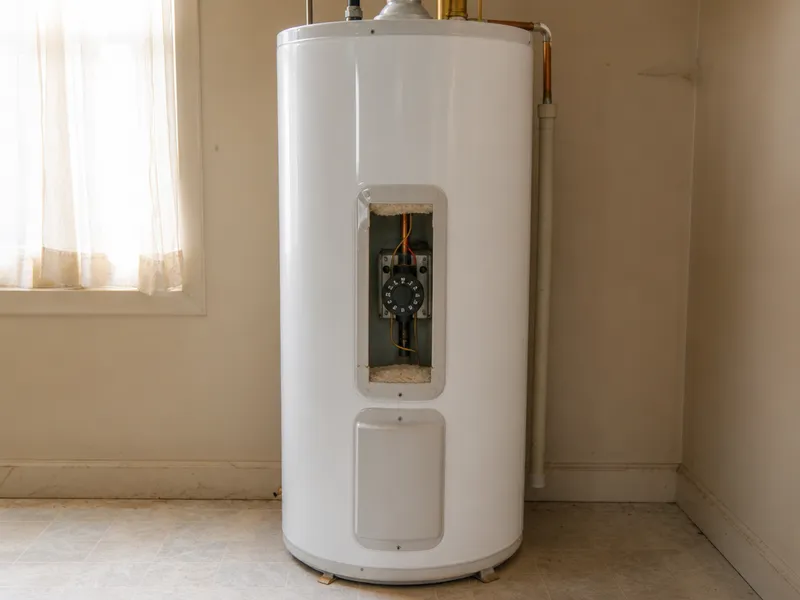Rheem electric water heater, Williamsburg