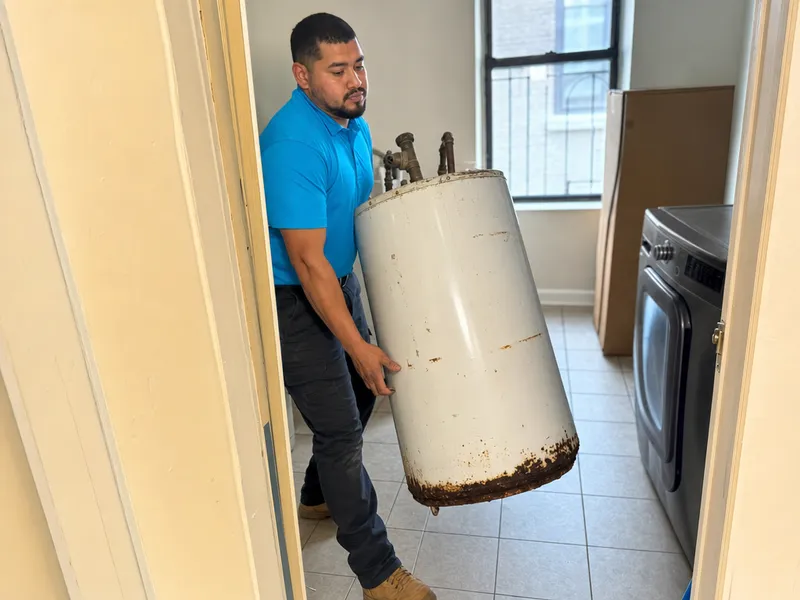 Gas water heater replacement