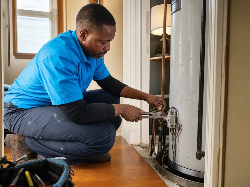 Gas water heater, Bronx