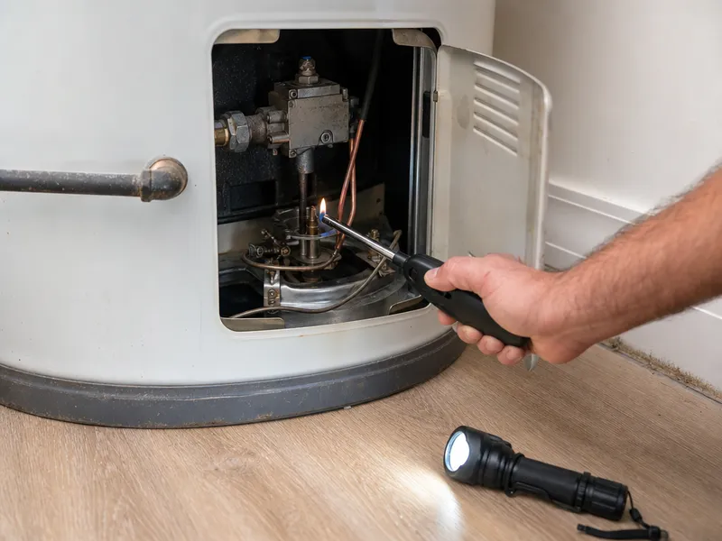 Gas water heater, Brooklyn co-op