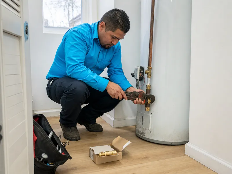 Gas water heater, Bronx