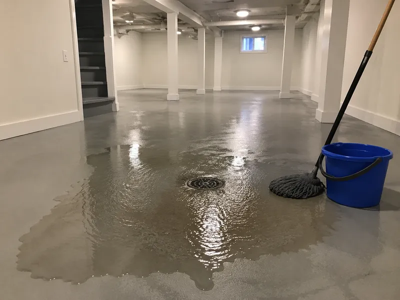 Main sewer line backup