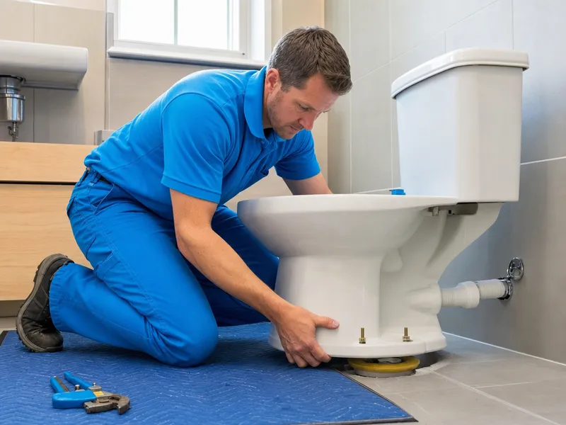 Toilet installation