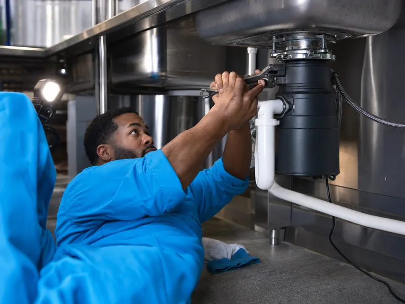 Garbage disposal repair