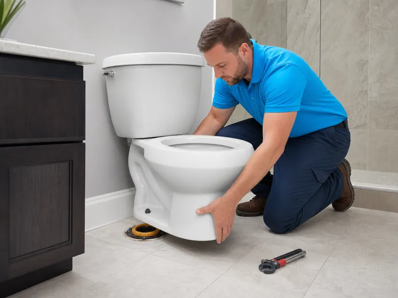 Toilet installation