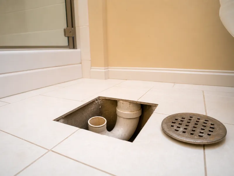 Sewer smell in bathroom