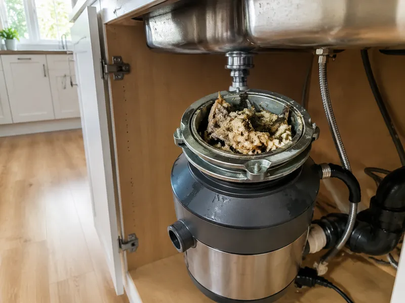 Garbage disposal jammed