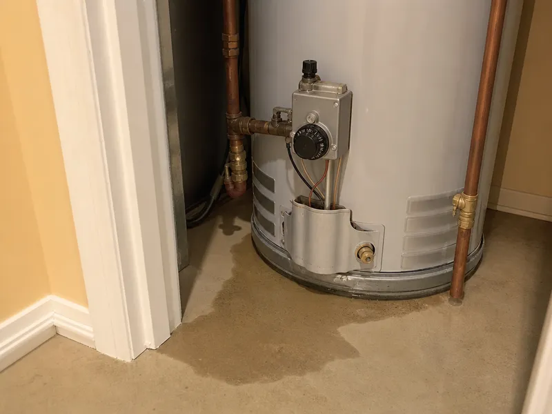 Water heater leaking